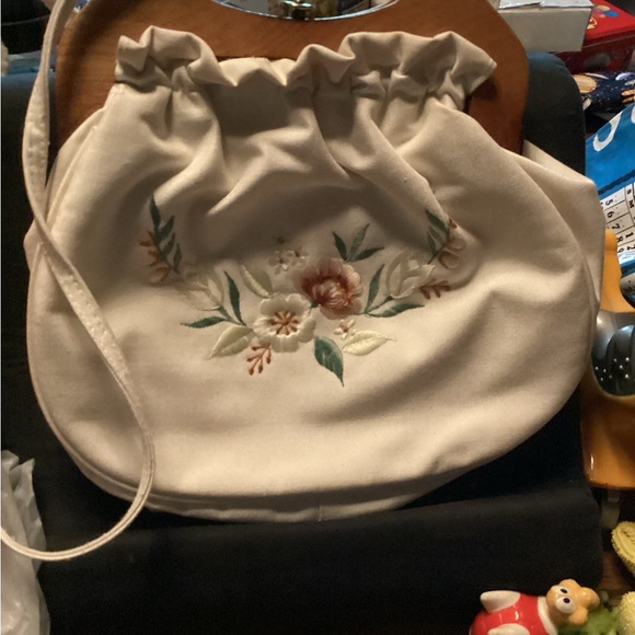 Wood handles purse - Picture 3 of 8